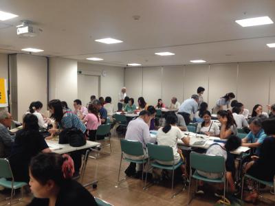 川口自主夜間中学の様子