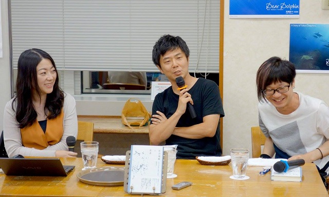 左から富永氏、阿部氏、鈴木氏