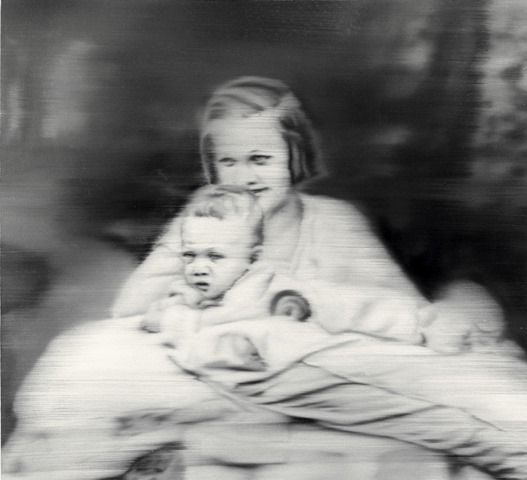 ゲルハルト・リヒター《叔母マリアンネ》1965年　ヤゲオ財団蔵　©Gerhard Richter, 2014